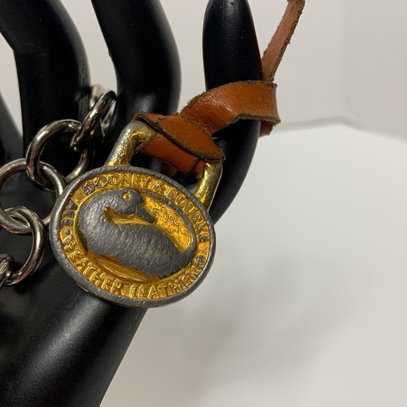 Dooney & Bourke | Silver Chainlink Bracelet & Vintage Duck Embellish Attachment - Picture 4 of 13